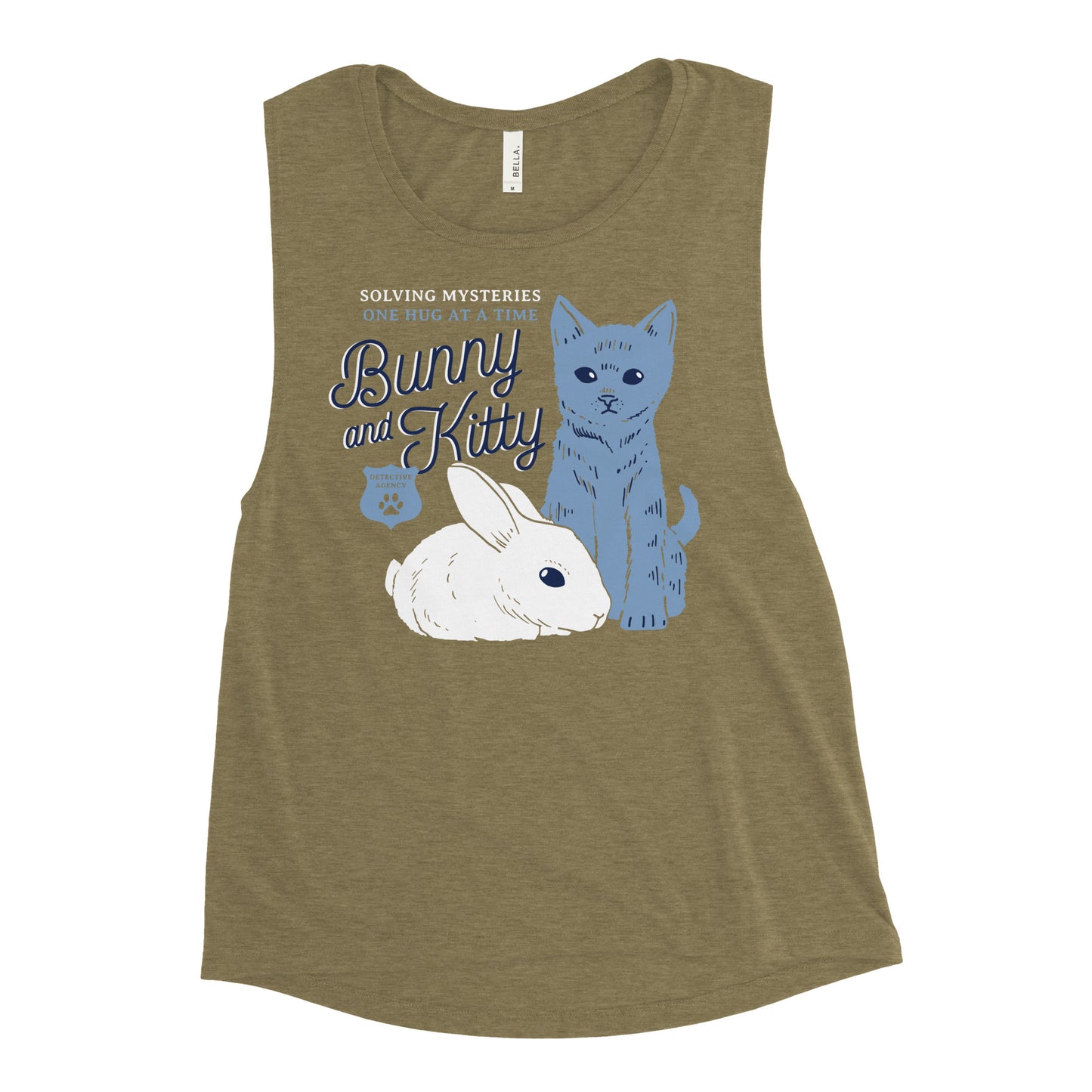 Bunny And Kitty Women's Muscle Tank