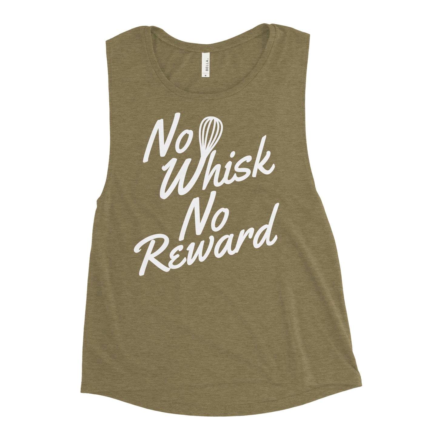 No Whisk No Reward Women's Muscle Tank