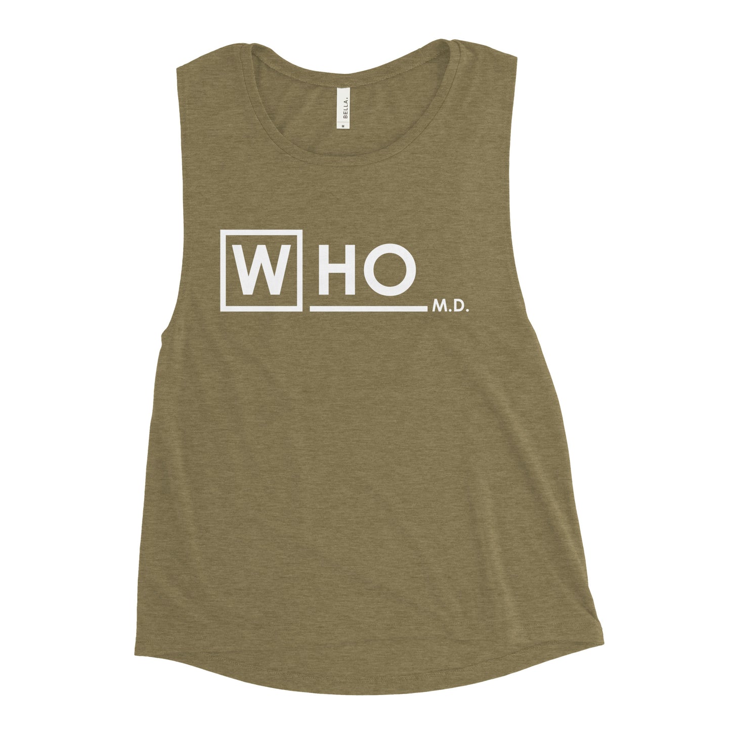 Who MD Women's Muscle Tank