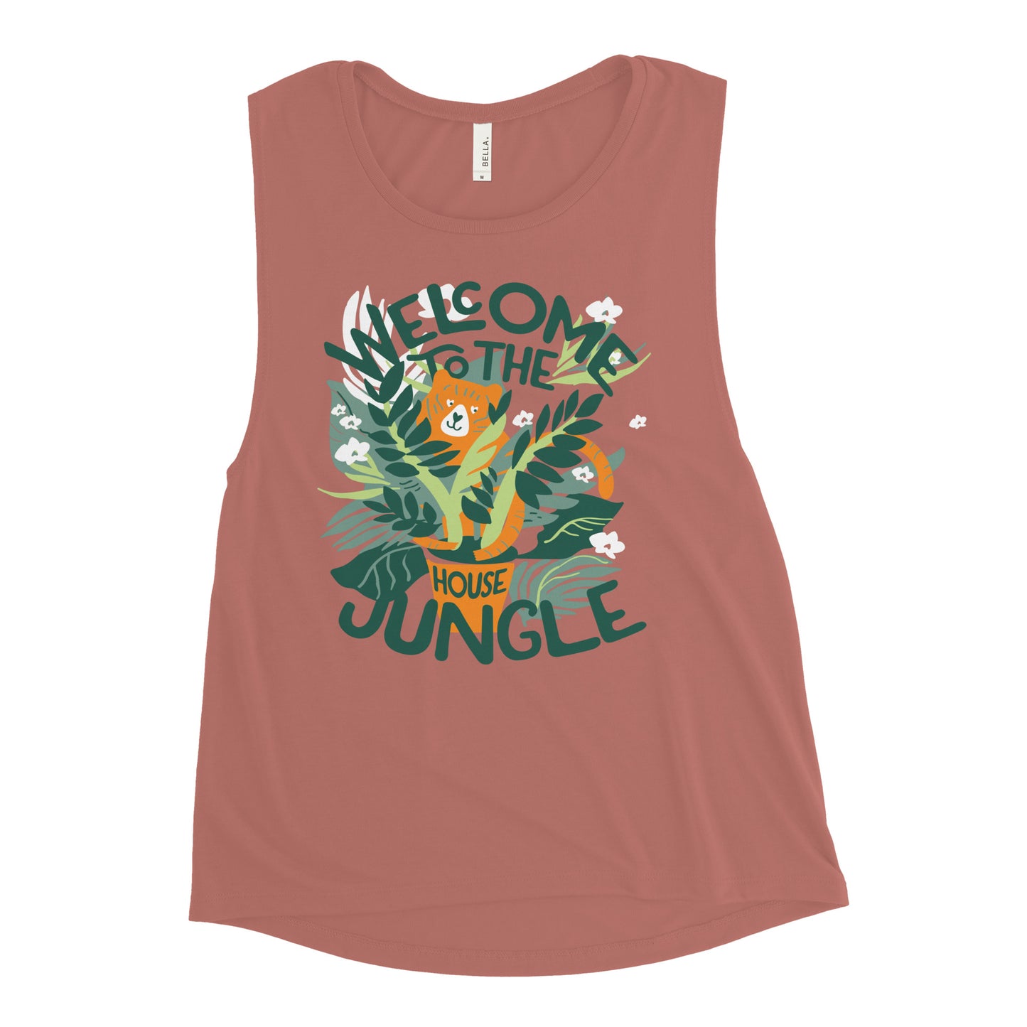 Welcome To The Jungle Women's Muscle Tank