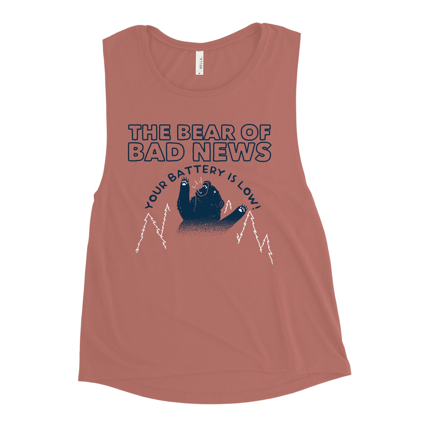 The Bear Of Bad News Women's Muscle Tank