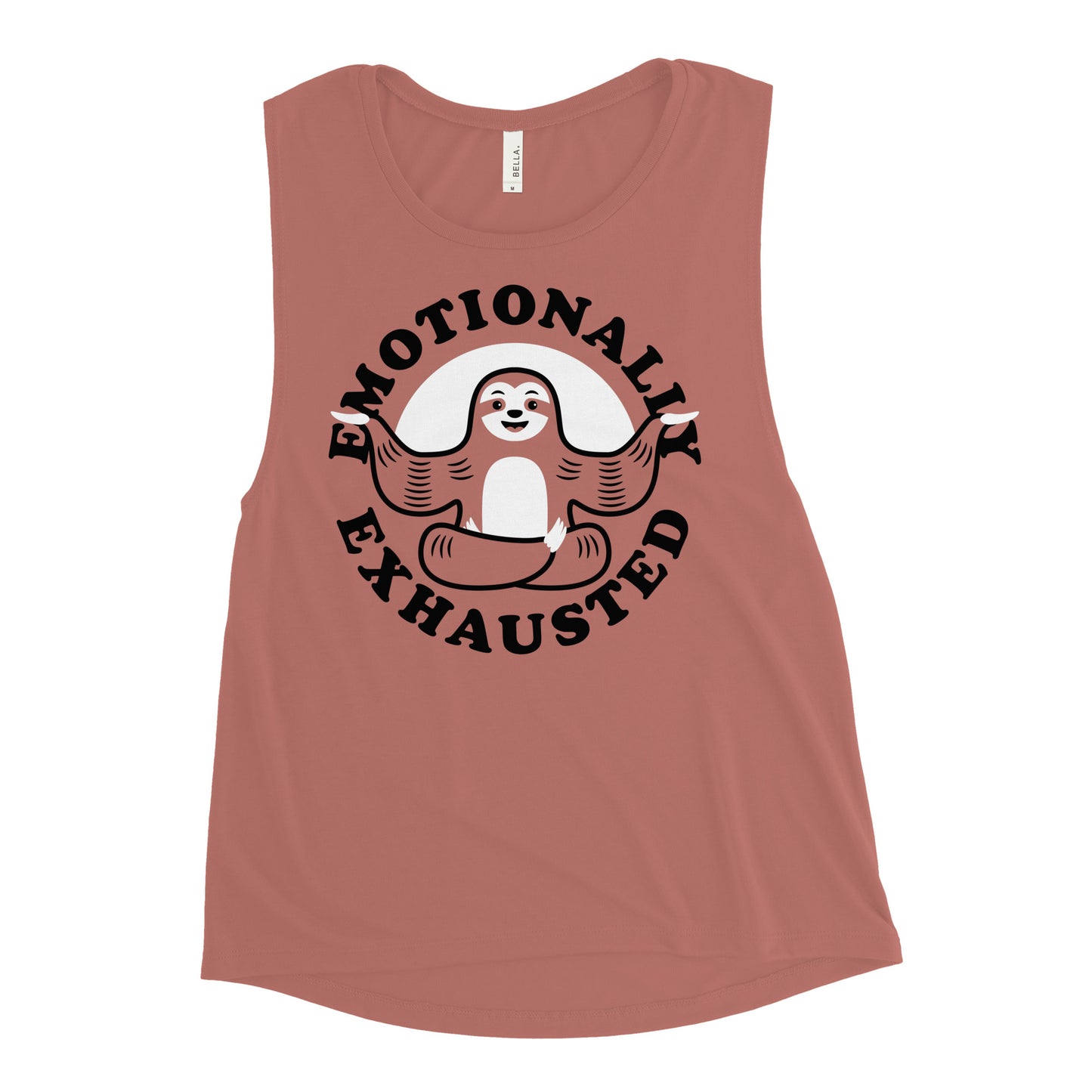 Emotionally Exhausted Women's Muscle Tank