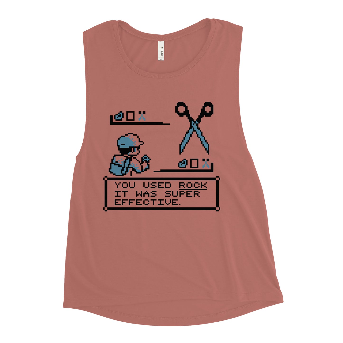 Rock Paper Scissors Battle Women's Muscle Tank