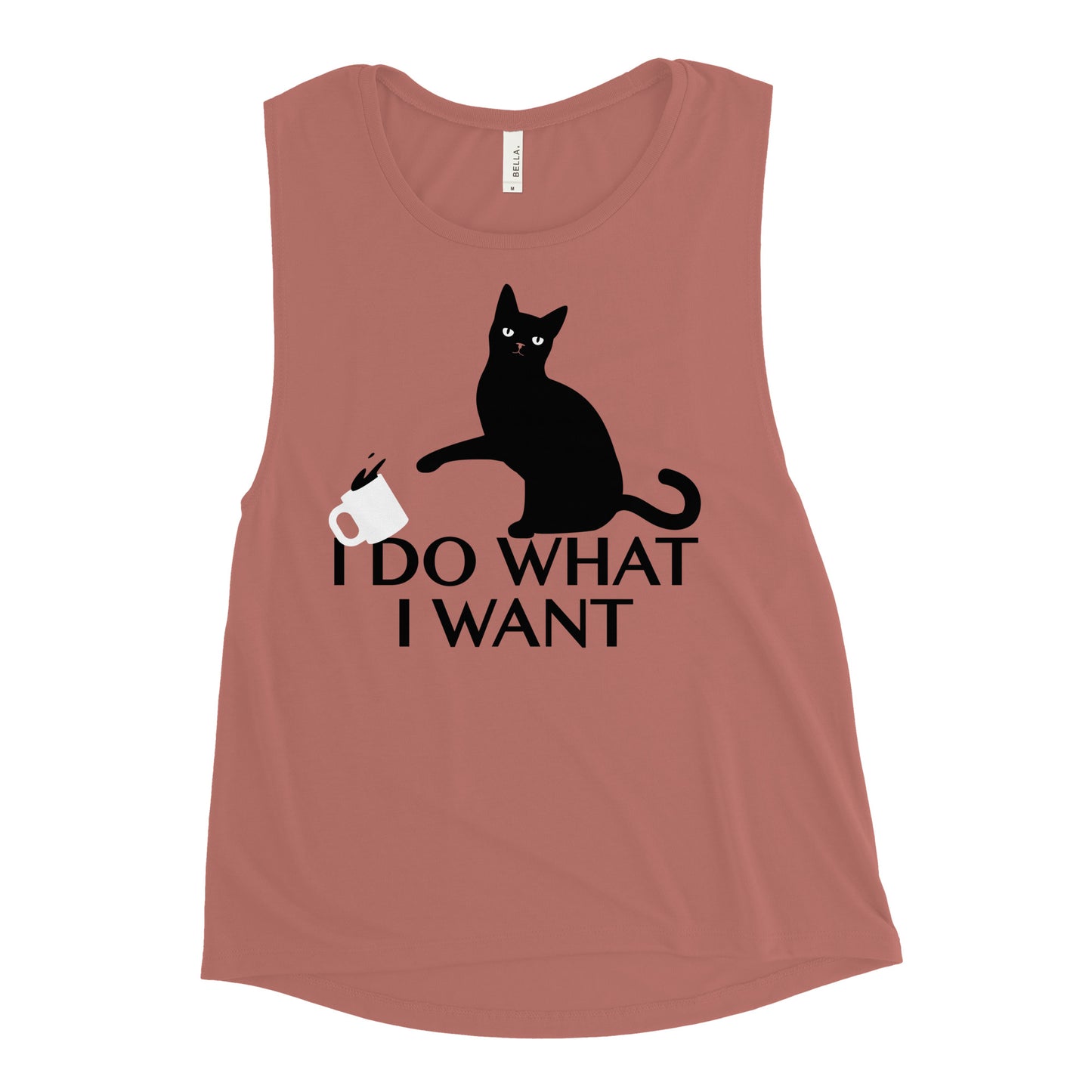 I Do What I Want Women's Muscle Tank