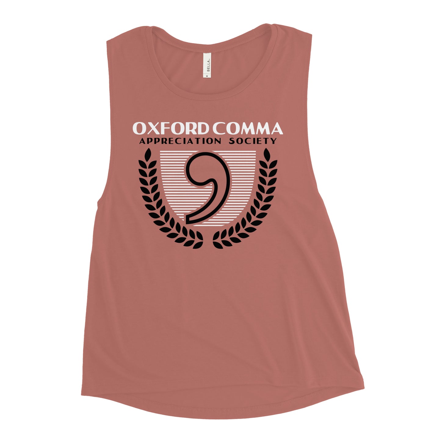 Oxford Comma Appreciation Society Women's Muscle Tank