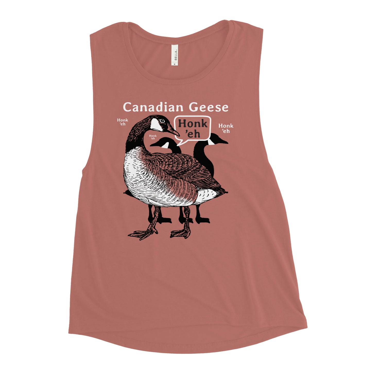 Canadian Geese Women's Muscle Tank