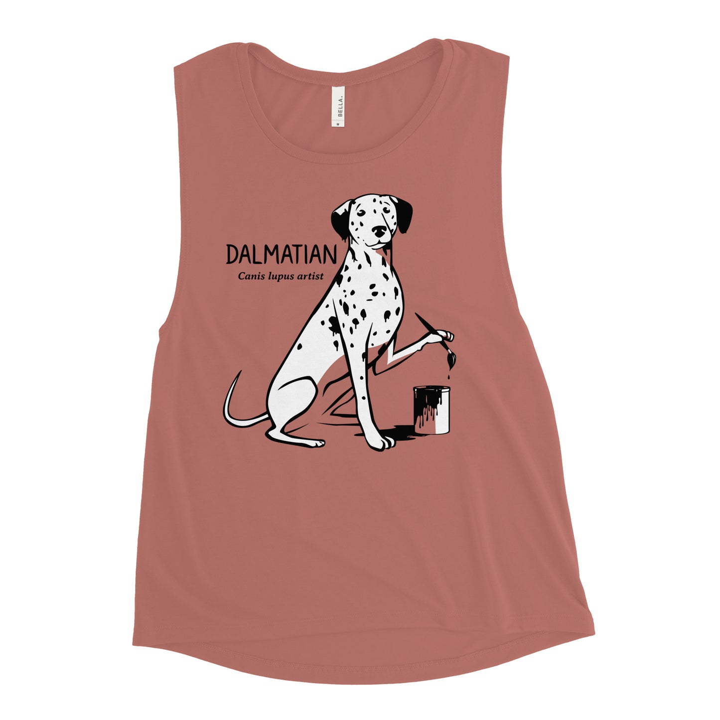 How Dalmatians Are Made Women's Muscle Tank