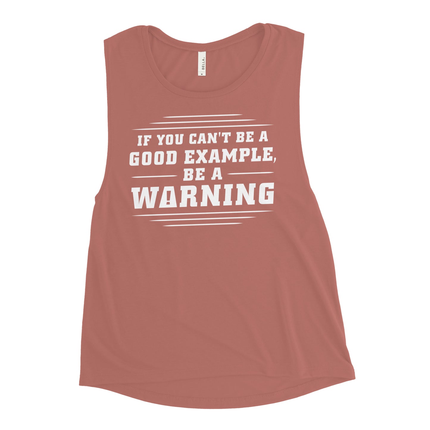 Be A Warning Women's Muscle Tank