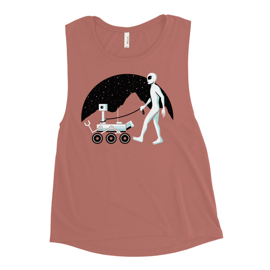 Mars Rover Women's Muscle Tank