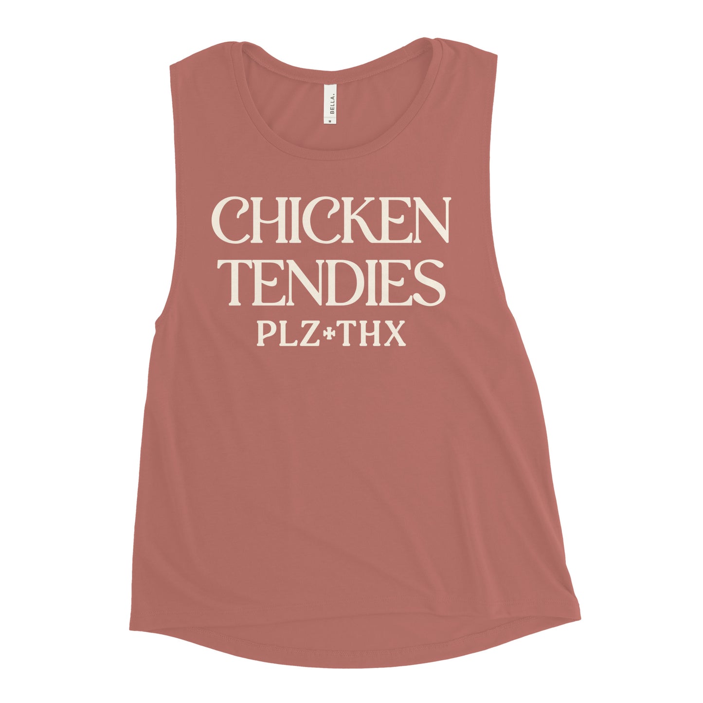 Chicken Tendies Plz Thx Women's Muscle Tank