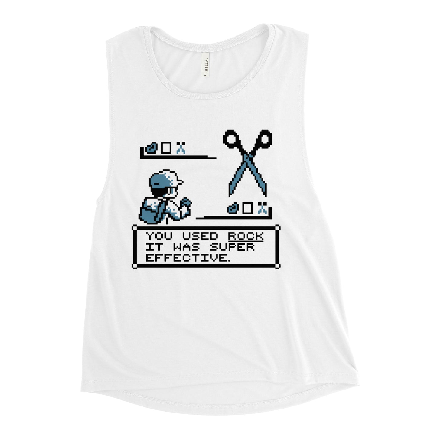 Rock Paper Scissors Battle Women's Muscle Tank