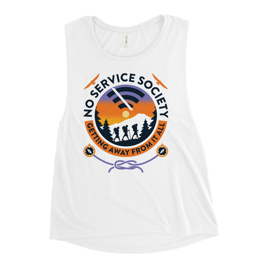 No Service Society Women's Muscle Tank