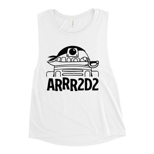 ARRR2D2 Women's Muscle Tank