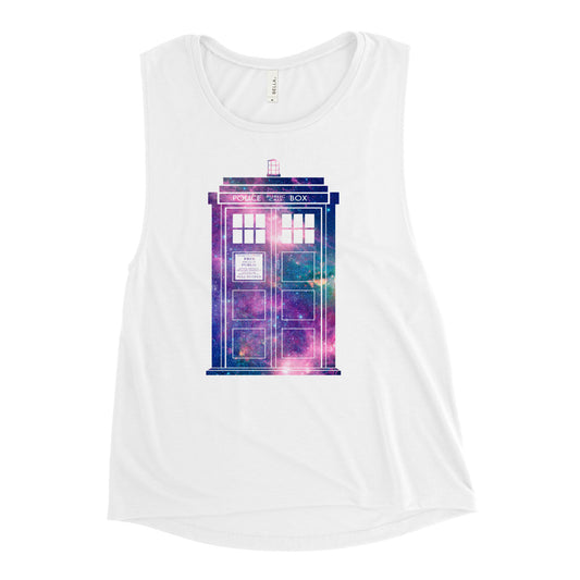 Police Box Women's Muscle Tank