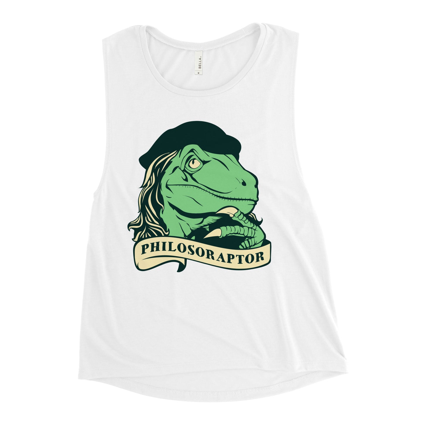 Philosoraptor Women's Muscle Tank