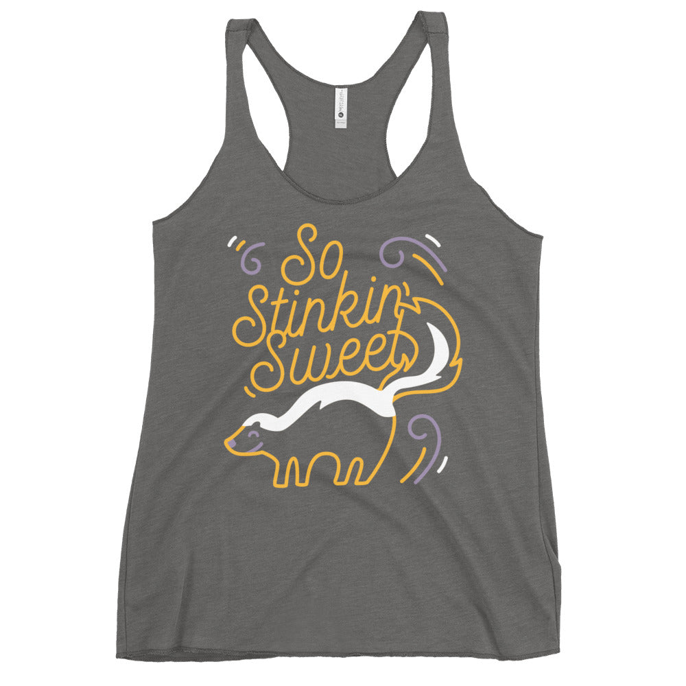 So Stinkin Sweet Women's Racerback Tank