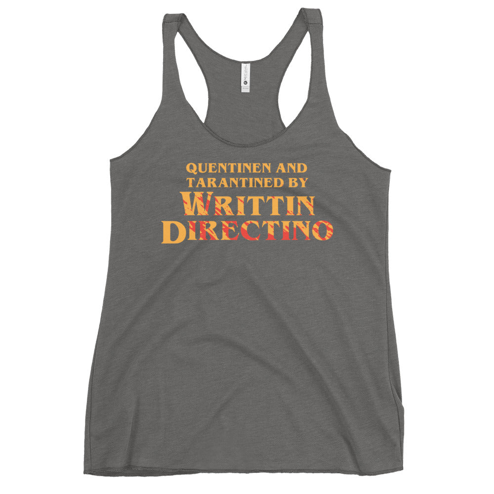 Writtin Directino Women's Racerback Tank