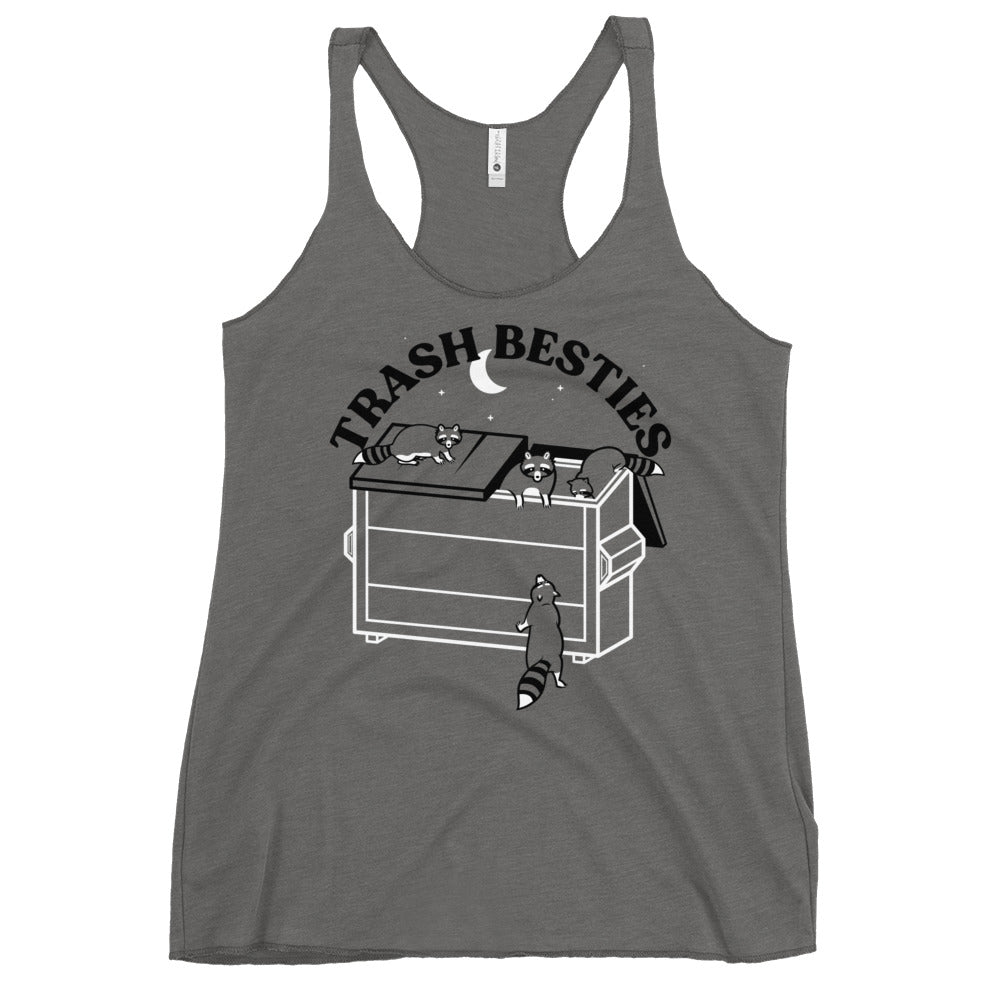 Trash Besties Women's Racerback Tank