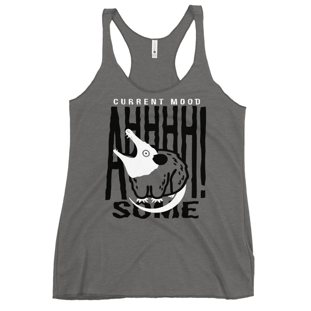 Current Mood Ahhhhsome Women's Racerback Tank