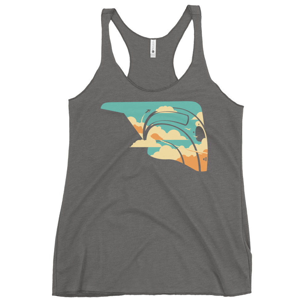 Sky Rocket Women's Racerback Tank