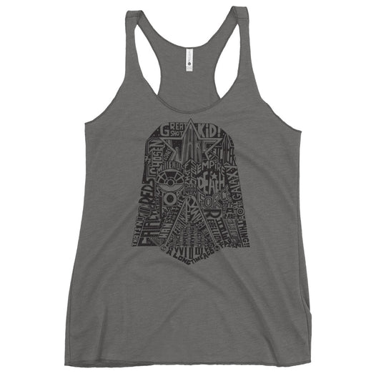 Star Words Women's Racerback Tank