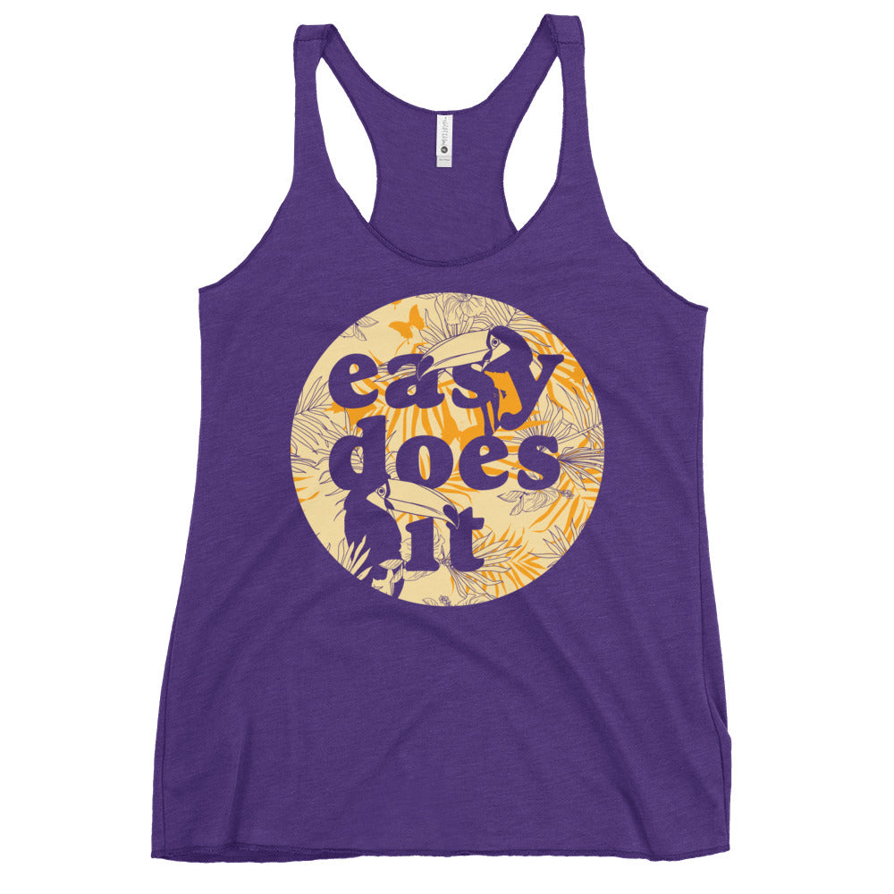 Easy Does It Women's Racerback Tank