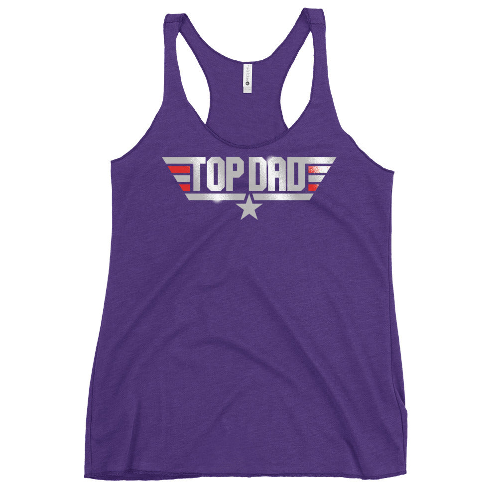 Top Dad Women's Racerback Tank