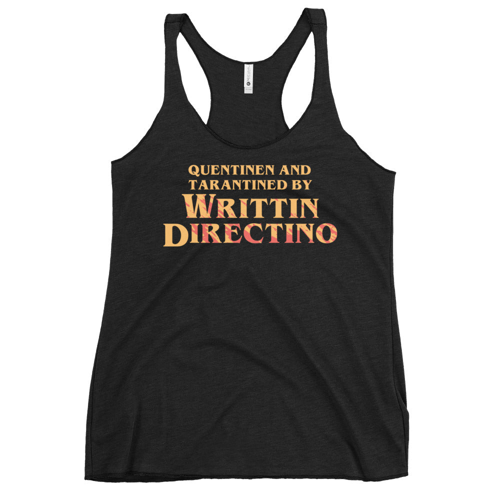 Writtin Directino Women's Racerback Tank