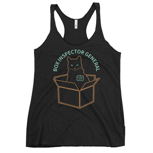 Box Inspector General Women's Racerback Tank