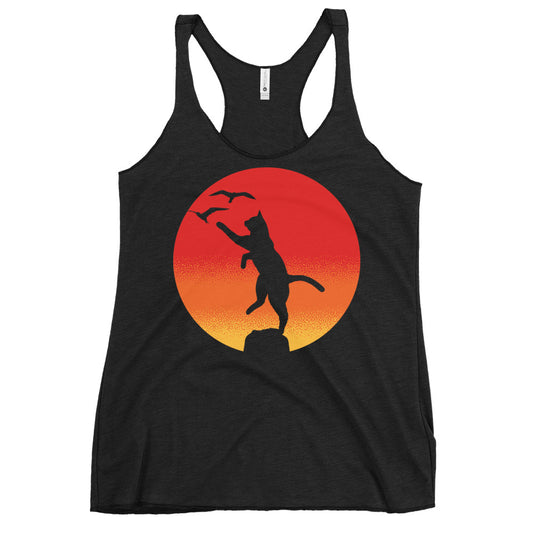 The Karate Cat Women's Racerback Tank