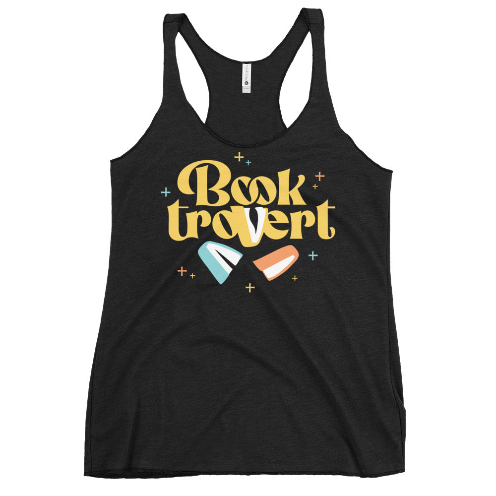 Booktrovert Women's Racerback Tank