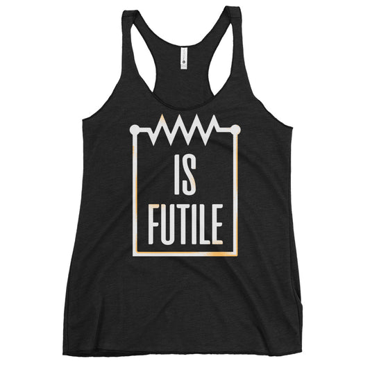 Resistor Is Futile Women's Racerback Tank