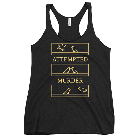 Attempted Murder Women's Racerback Tank