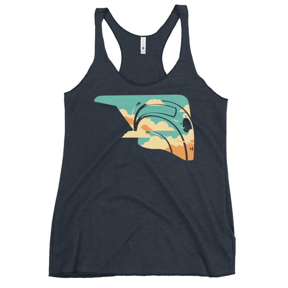 Sky Rocket Women's Racerback Tank