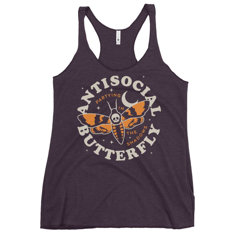 Antisocial Butterfly Women's Racerback Tank