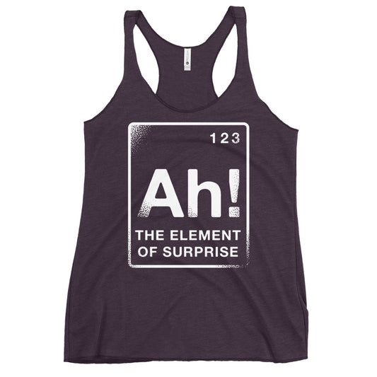 The Element Of Surprise Women's Racerback Tank