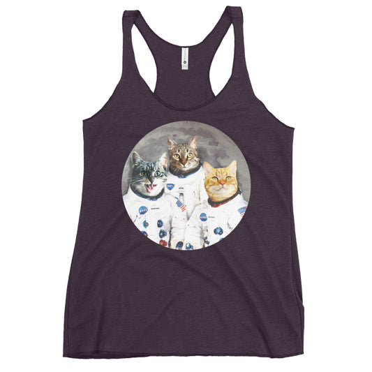 Catstronauts Women's Racerback Tank