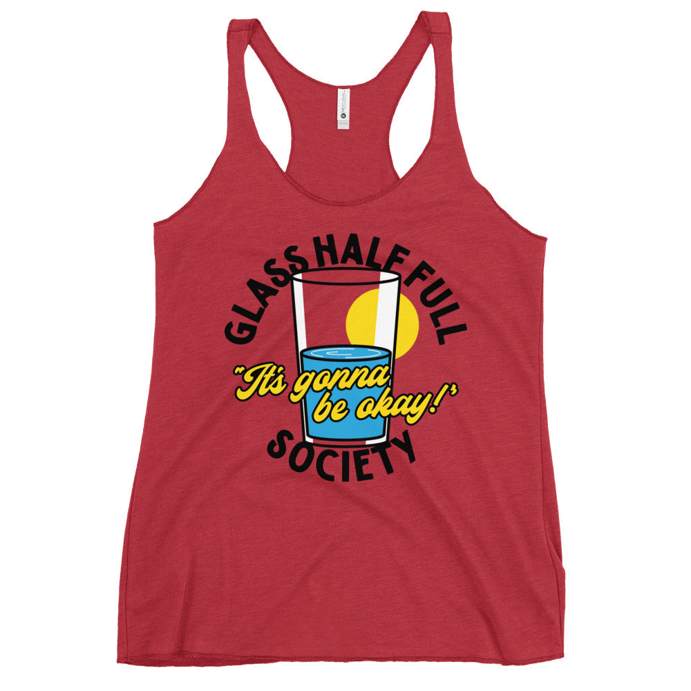 Glass Half Full Society Women's Racerback Tank