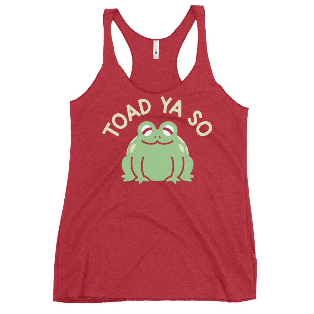 Toad Ya So Women's Racerback Tank