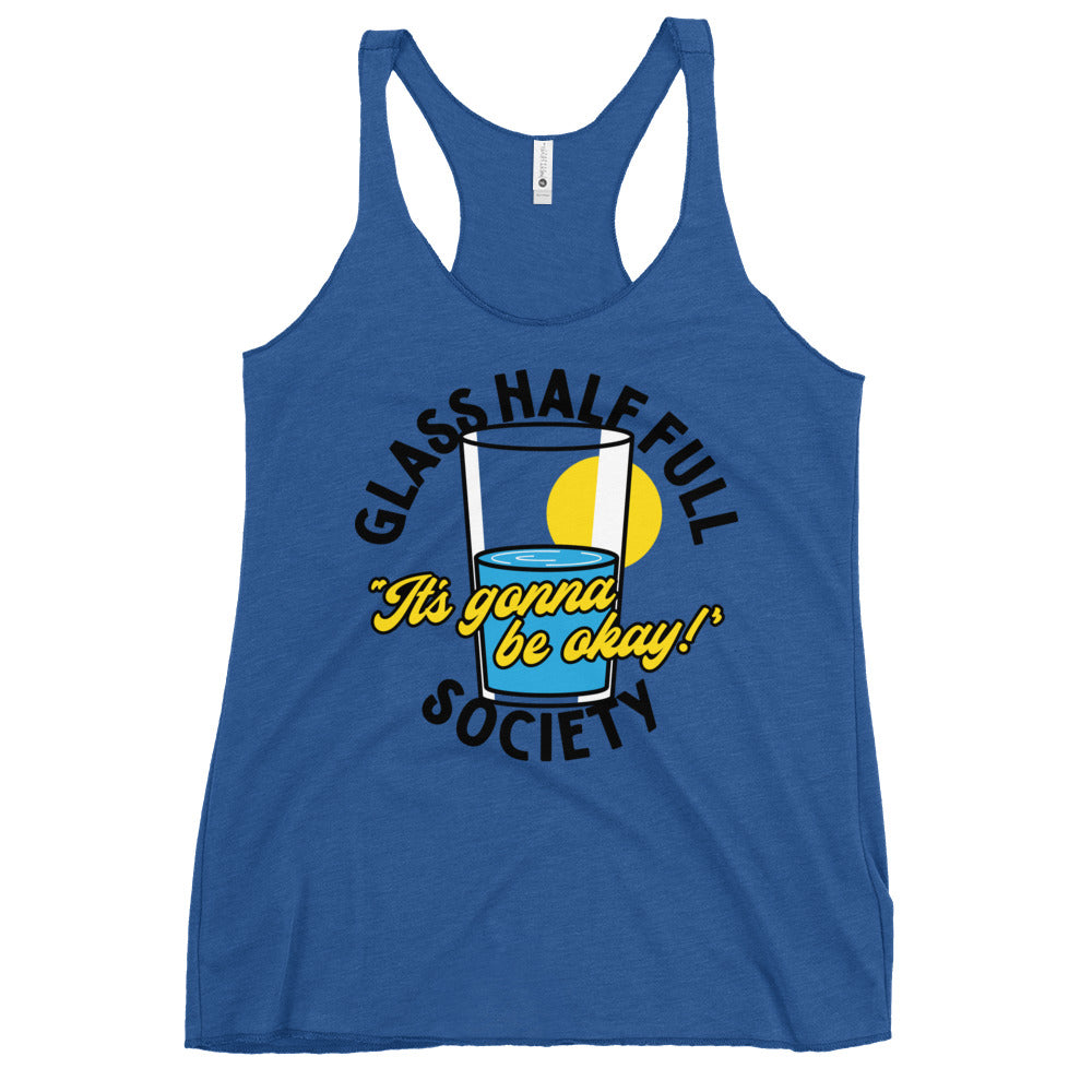 Glass Half Full Society Women's Racerback Tank