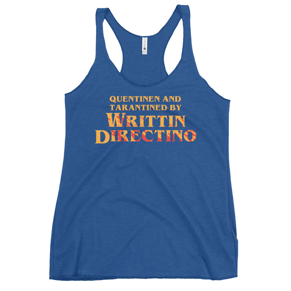 Writtin Directino Women's Racerback Tank