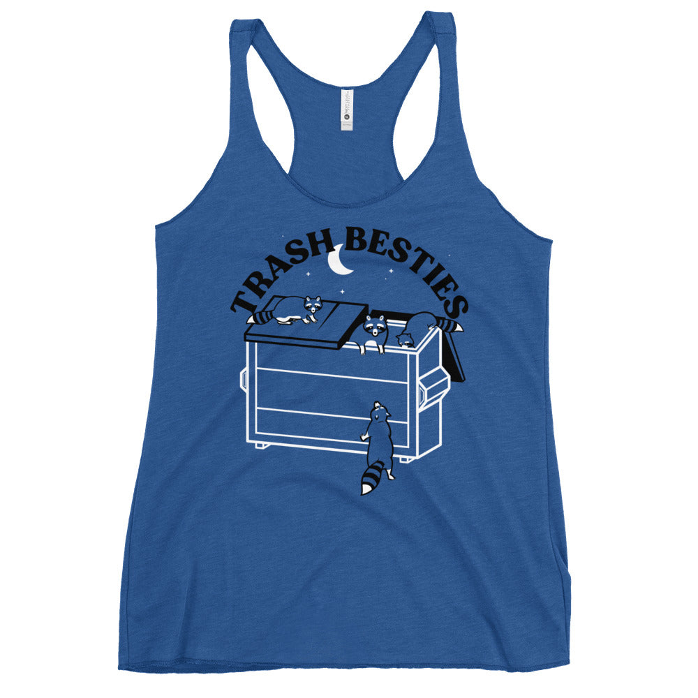 Trash Besties Women's Racerback Tank