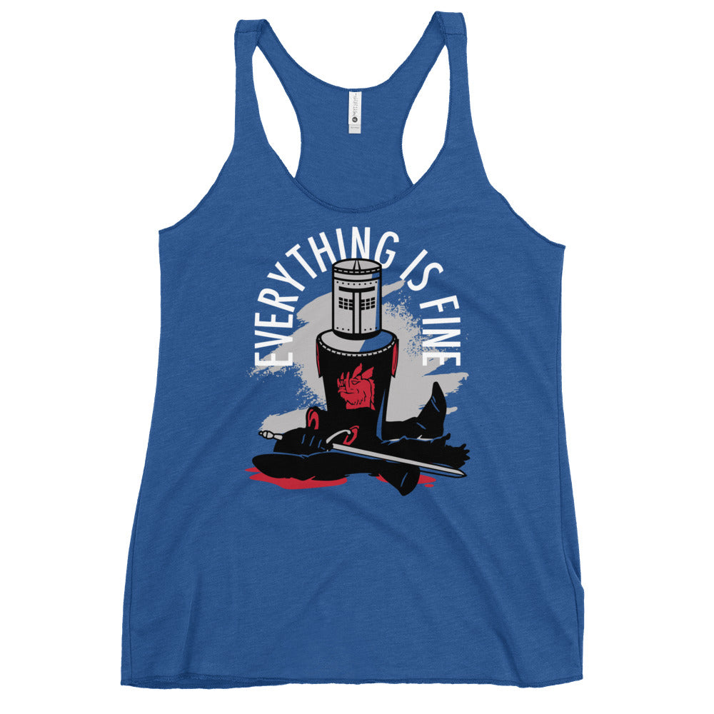 Everything Is Fine Women's Racerback Tank