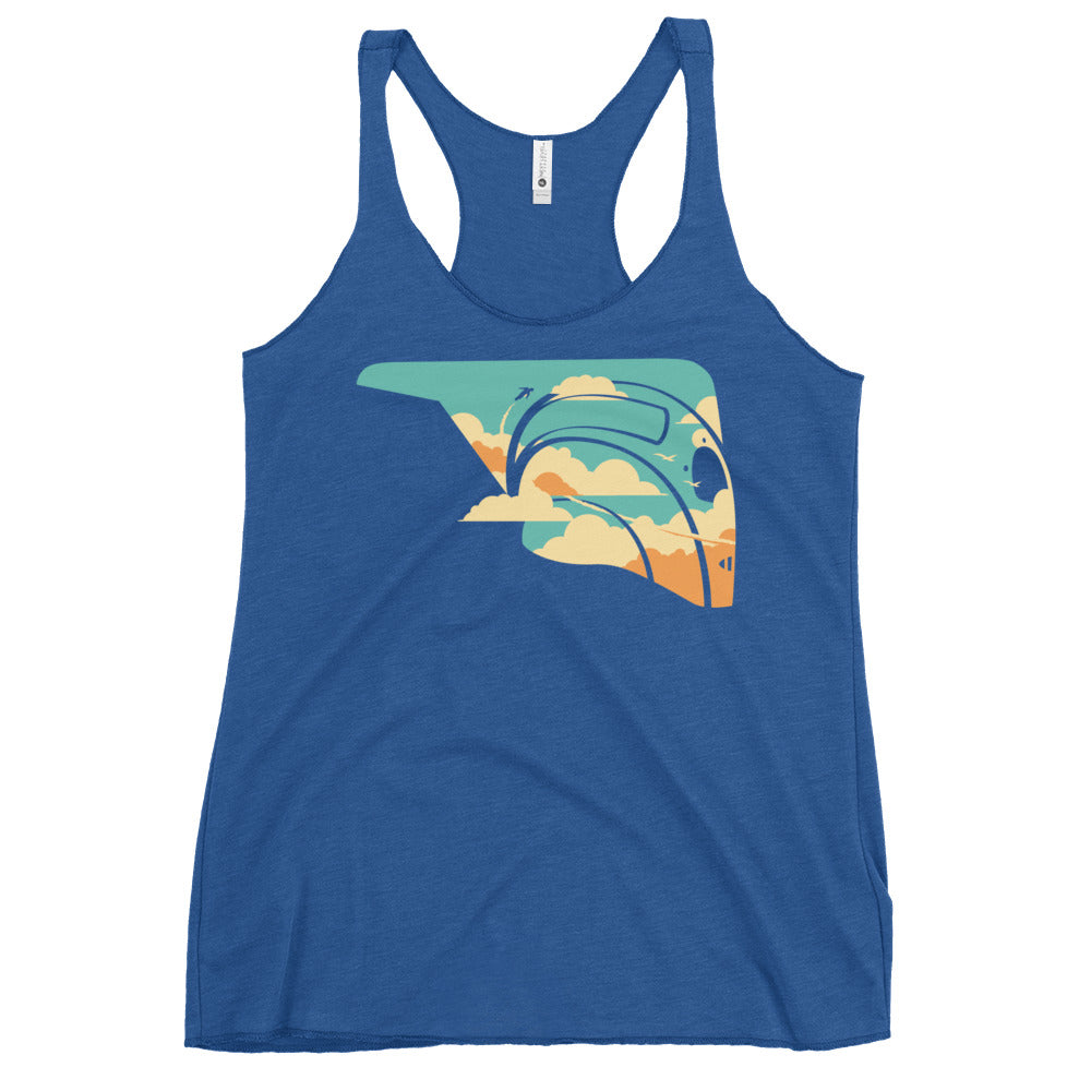 Sky Rocket Women's Racerback Tank