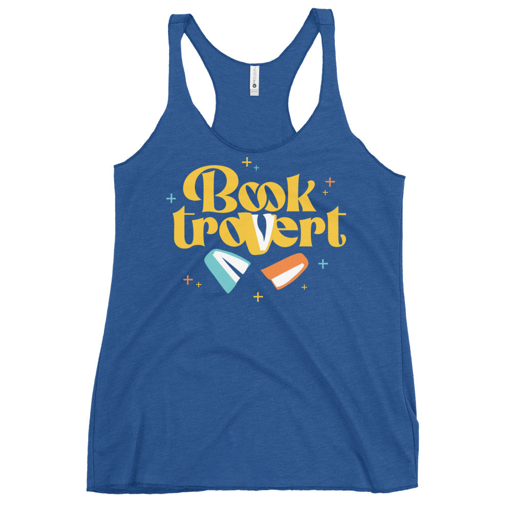 Booktrovert Women's Racerback Tank