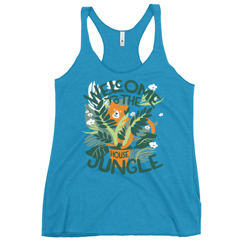 Welcome To The Jungle Women's Racerback Tank