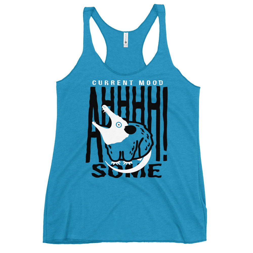 Current Mood Ahhhhsome Women's Racerback Tank