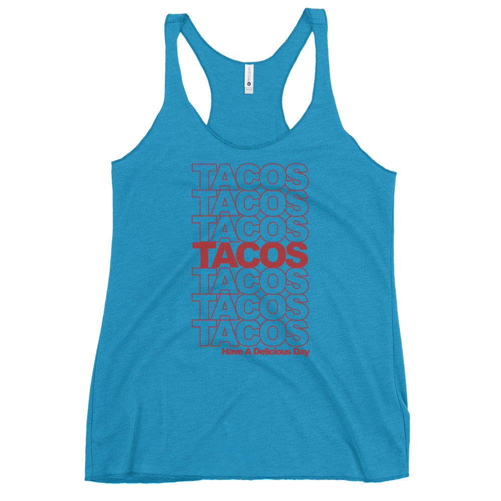 Tacos Tacos Tacos Women's Racerback Tank