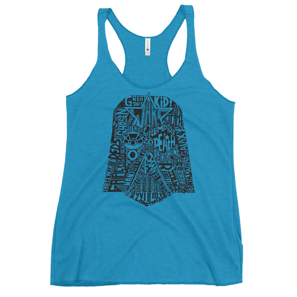 Star Words Women's Racerback Tank