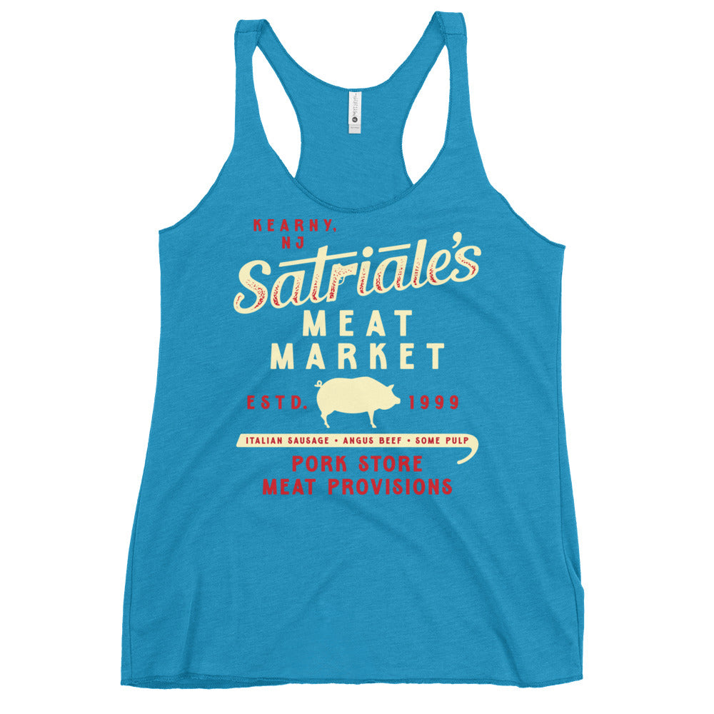 Satriale's Meat Market Women's Racerback Tank